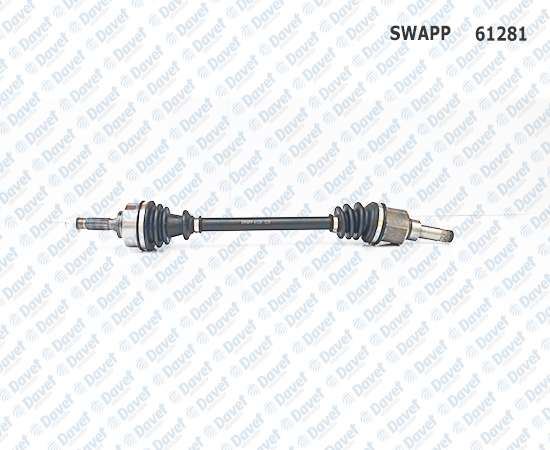 CT-8007 Komple Aks Sol On Citroen C2 (Jm) 1.4 Hdi Ma68 Sanziman Uzunluk 643mm 2003-2009
